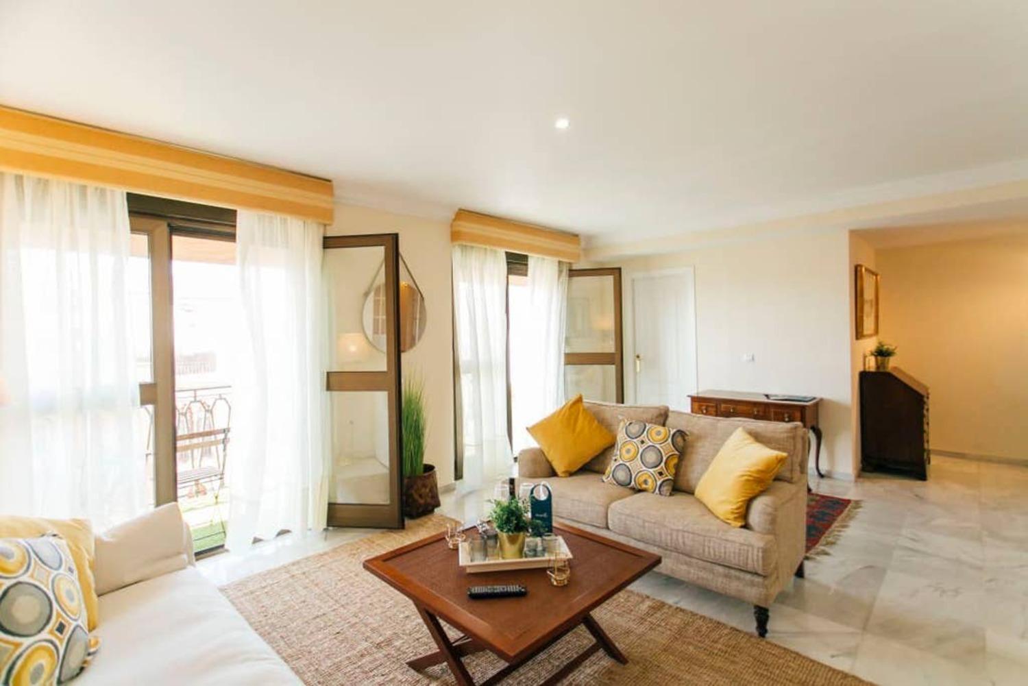شقة Wide And Bright- 3Bd 2Bth- Arenal إشبيلية المظهر الخارجي الصورة